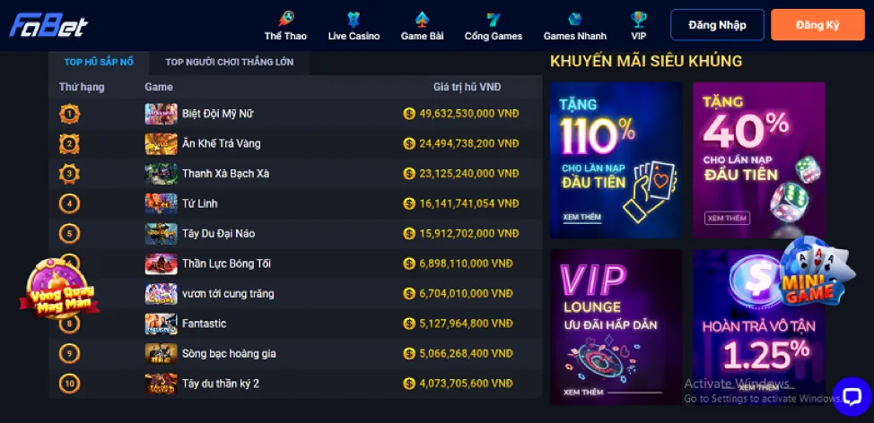 Vũ khí bắn cá nbet app